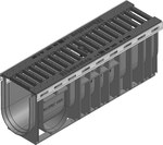 RECYFIX PLUS 100, type 01005 channel, galvanized frames, with a gel grate, airtight SW 14, class C 250