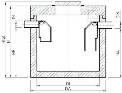 AQUAFIX Sa 0.5, concrete starch - 3100000P