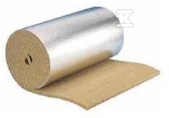 Rock wool mat covered on one side with - 8510103