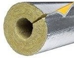 Mineral wool cover Paroc Section Alucoat T 20mm thick, diameter 54mm /1,2m/