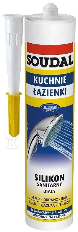 Sanitarni silikon 280ml bela - 137515