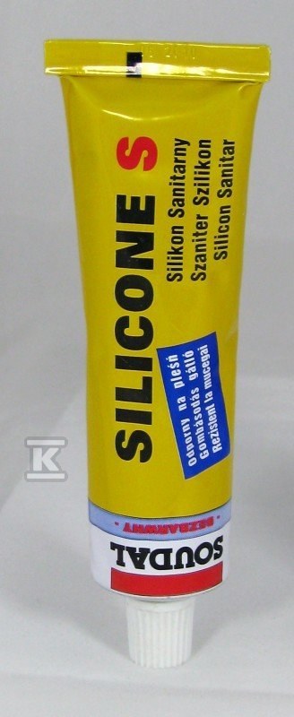 Egészségügyi szilikon 60ml, színtelen - 120030