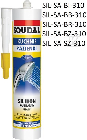 Silikon sanitarny 280ml-szary - 137669