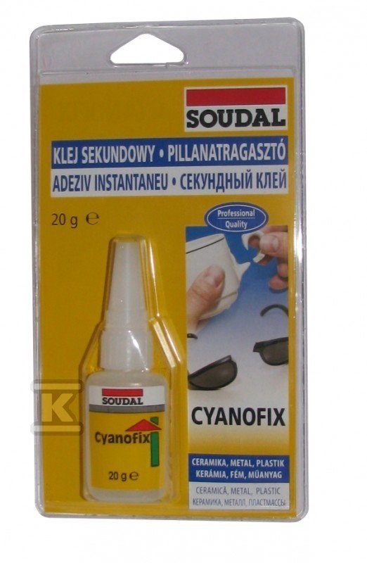 Клей ціаноакриловий Cyanofix 20 г - 118049