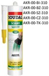 Uszczelniacz akrylowy 280ml-czarny