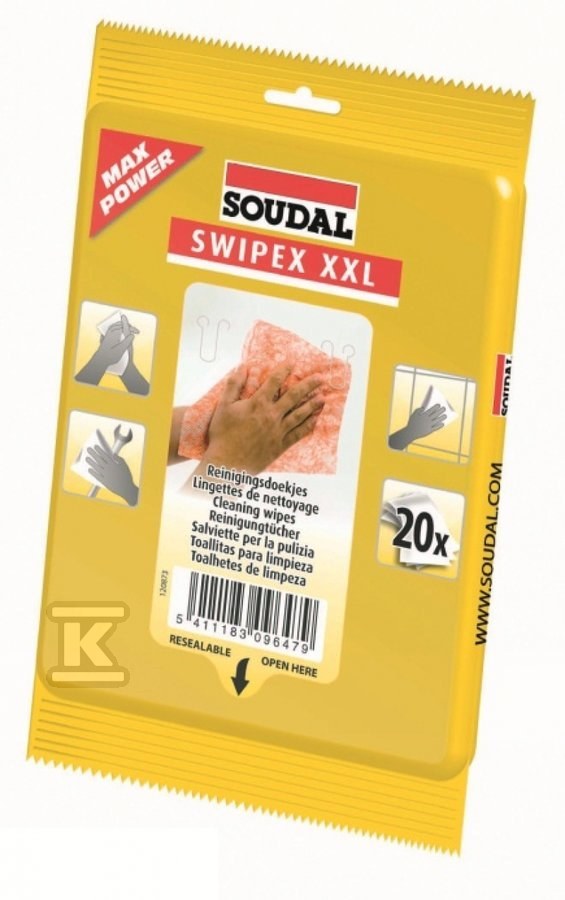 Чистячі серветки Swipex, комплект 80 - 115908