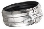 Obejma Rapid W2 (max. 0.5 bar) dn200, do żeliwa bezkielichowego SML/KML