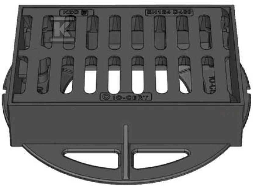 Cast iron drain gully D400 H150 full - W0200-4017-1100-000