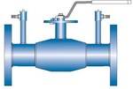 DN15 PN40 regulating ball valve, flanged