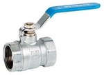 Threaded ball valve DN20, brass, PN25, half-bore