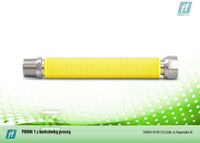 Pružná plynová hadica DN 20, L = 150 / - PSR-06ANT-015