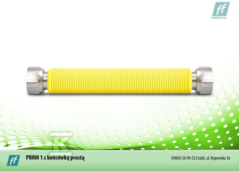 Розтяжний газовий шланг DN 20, L = - PSR-06AT-050