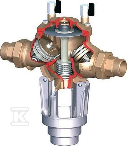 Class BA backflow preventer, DN20, - 406E020B34