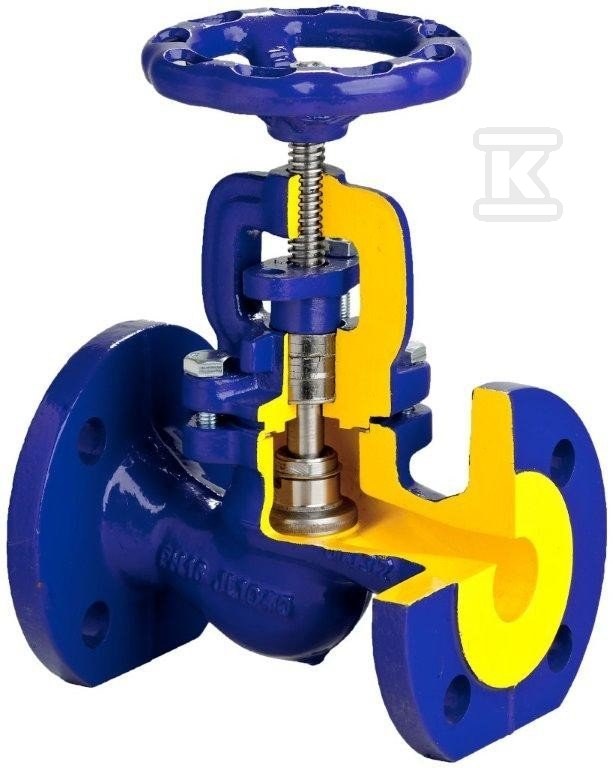 Клапан запірний прямий FIG.215F/01 DN - 215F032E00