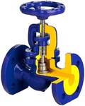 Прямий запірний клапан FIG.215F/01 DN 050 PN40