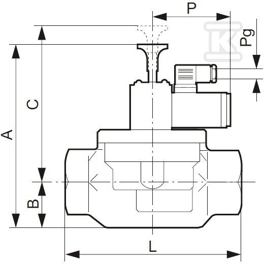 ZB-40 szelep szelep, menet 1 1/2", - ZB-40