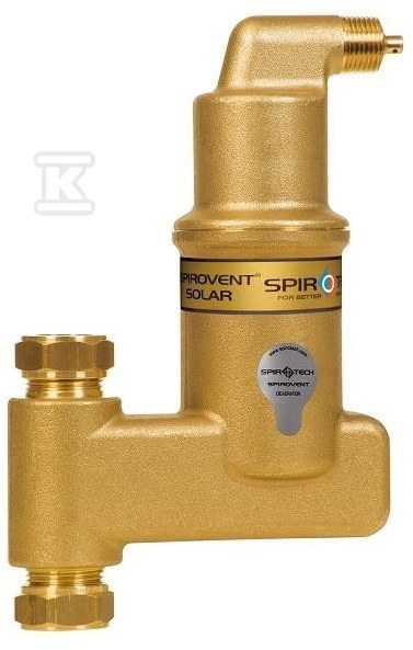 Spirovent SOLAR micro-bubble separator, - AA100-FBA08