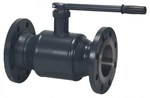 JIP ball valve with flanged ends, PN16, DN65