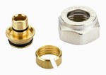 Złączka zaciskowa do rur z tworzyw sztucznych PEX, GW 3/4 cala, rozmiar rury 18X2mm
