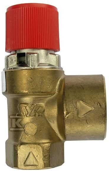 Safety valve 1915 g1/2" 3bar 50kW - 1915.15.151