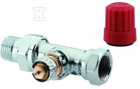 RA-NCX straight thermostatic valve, - 013G4248