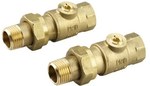 Couplings for MTCV15, with shut-off valves for 5mm Allen key /2set/