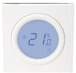 Room thermostat BasicPlus2 WT-D with display, supply voltage 230V, temperature range 5-35°C