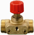 Shut-off valve ASV-M, size DN 15