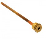 Thermowell pocket, 15 x 16 mm, L = 120 mm, for 3 sensors 1/2"