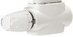 Multilux 4 set with white thermostatic head (valve + housing + white thermostatic head)