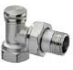 Raditec cut-off valve DN10 angular