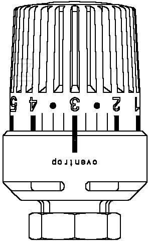 Uni LH thermostat, 7-28 C, 0 * 1-5, - 1011465