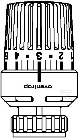 Uni LD thermostat, 7-28 C, 0 * 1-5, - 1011475