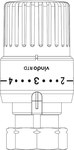 Głowica termostatyczna VINDO RTD, na zacisk, biała, do zaworów RTD-DANFOSS