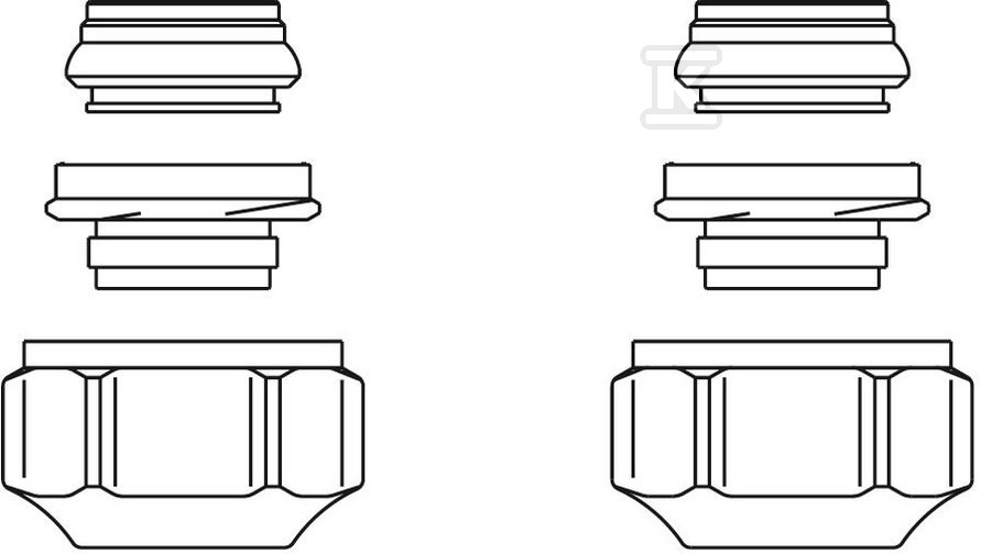 OFIX CEP compression fittings for CU - 1016843