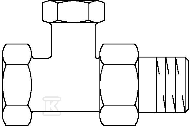 Combi 2, return valve, DN10 - 3/8, - 1091161