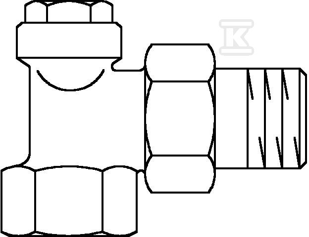 Combi 4, return valve, DN10 - 3/8, - 1090661