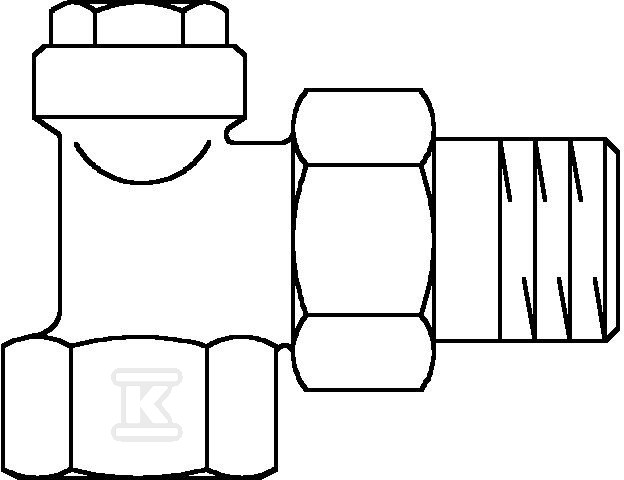 Combi 4, zawór powrotny, DN20 - 3/4, - 1090663