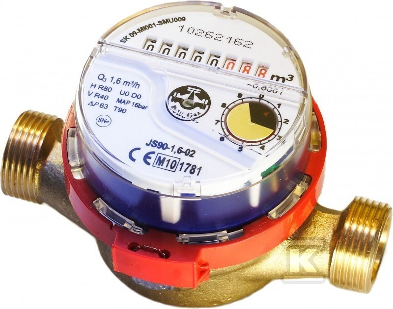 Single-jet water meter SMART+ - 60-3962103-D76