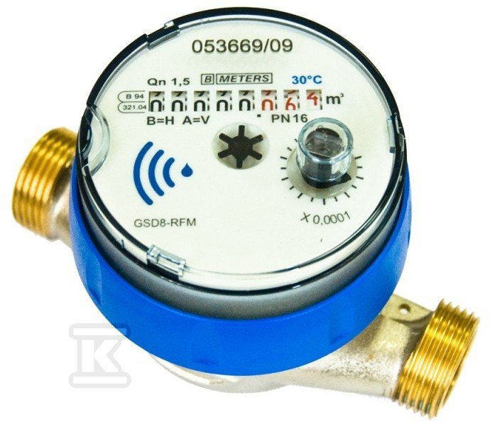 Wodomierz BMETERS GSD8-RFM, 3/4 cala - 8MA00F24SSDIV0