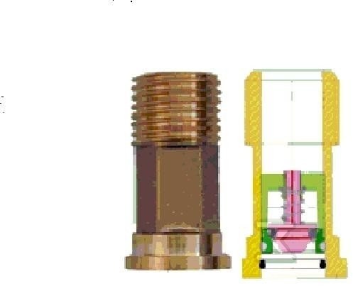 Flare connector 3/4" with built-in - BKM20