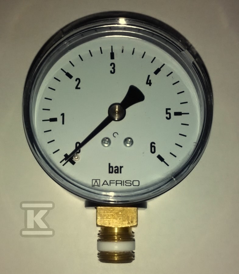 Heating manometer RF 63 RAD, fi 63 mm, - 63513