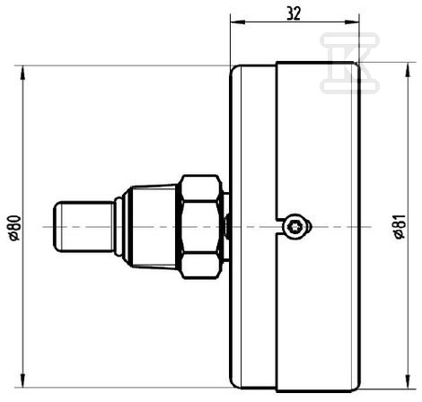 Модель термоманометра WP: 100.12 - 7347387