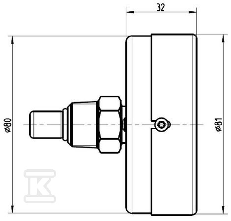 Модель термоманометра WP: 100.12 - 7347409