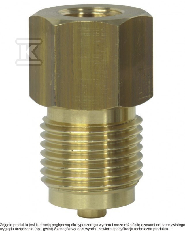 Redukcja manometru GZ 1/4 NPT na WEW - 5305172