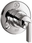 Element zewnętrzny Hansgrohe Axor Citterio Trio / Quattro, DN20 podtynkowy z uchwytem jednoramiennym chrom 39920000