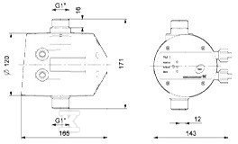 Pressure controller PM 1 22 1x230V - 96848722