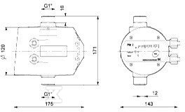 Regulátor tlaku PM 2 AD 1x230V 50/60Hz - 96848740