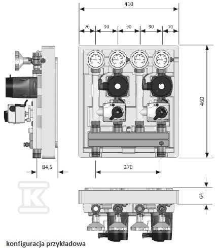 KOMBIMIKS-ONNLINE pumpna grupa za 2 - M26101.3PL