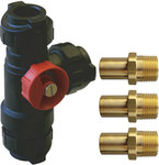 Thermostatic mixing valve type: 705, threaded fittings zewn.3/4" or clamp 22mm, mixed water setting: 35 - 55 ° C